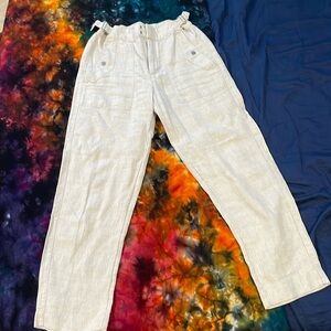 Athleta Linen pants size 2